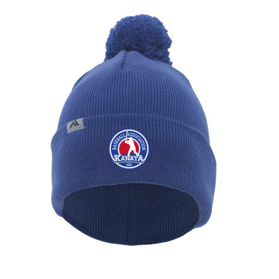 KBA - PACIFIC HEADWEAR Knit Fold Over Pom Beanie