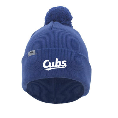 KBA - PACIFIC HEADWEAR Knit Fold Over Pom Beanie