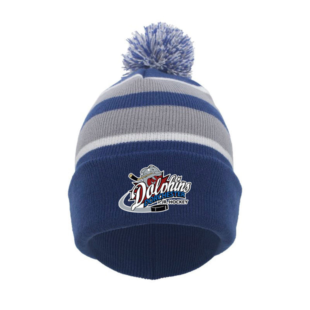 DDP - Pacific Headwear Knit Fold Over Pom Beanie