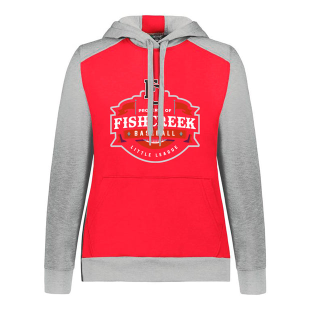 FCLL - Ladies Three-Season Fleece Pullover Hoodie