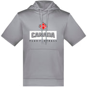 FCF - Augusta Adult Wicking Fleece SS Hoodie (Athletic Grey)