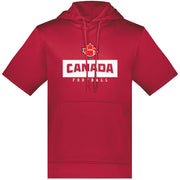 FCF - Augusta Adult Wicking Fleece SS Hoodie (Scarlet)