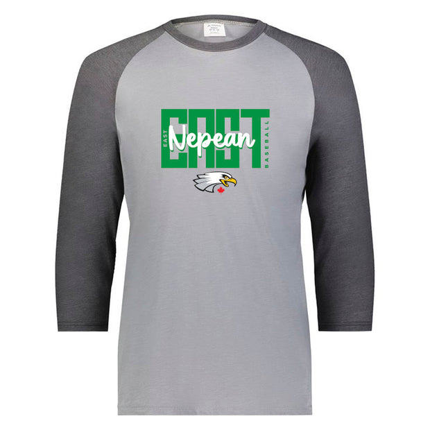 ENL - Augusta Adult Gameday Vintage 3/4 Tee