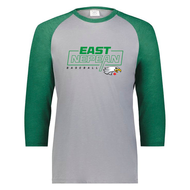 ENL - Augusta Adult Gameday Vintage 3/4 Tee