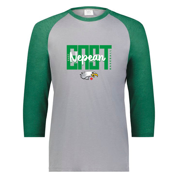 ENL - Augusta Youth Gameday Vintage 3/4 Tee