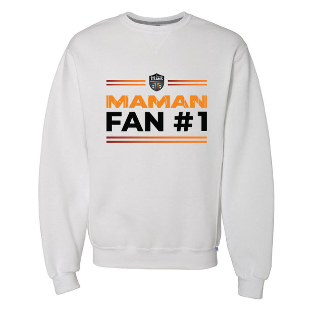 CST - Russell Adult Dri-Power Fleece Crewneck - White