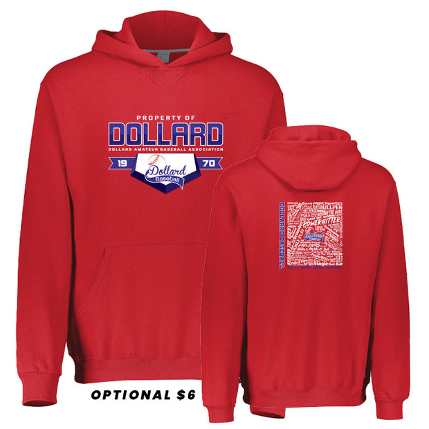 DBA - Youth Russell Dri-Power Fleece Hoodie