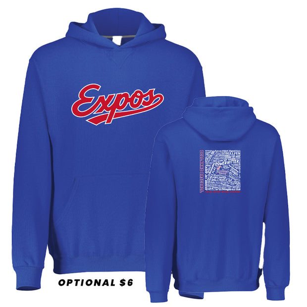 DBA - Youth Russell Dri-Power Fleece Hoodie - TEAMS