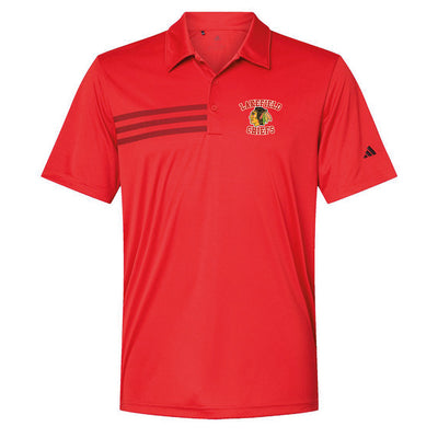 LCMH - Adidas Men's 3-Stripe Chest Polo
