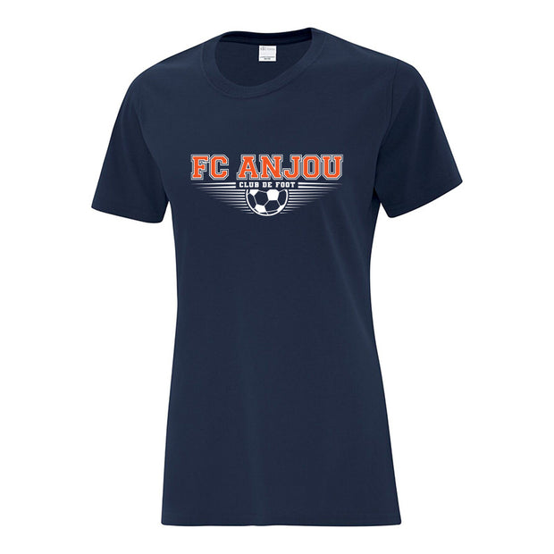 FCA - Everyday Cotton T-Shirt Ladies - Navy