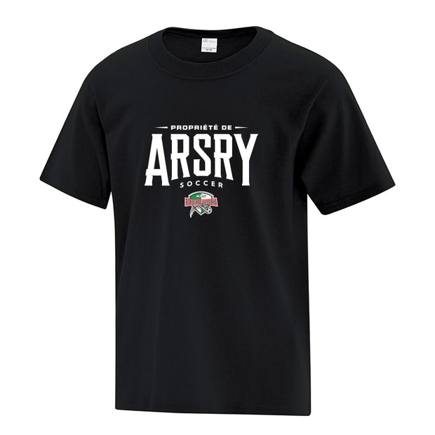 ARSRY - ATC Youth Cotton T-Shirt - BLACK