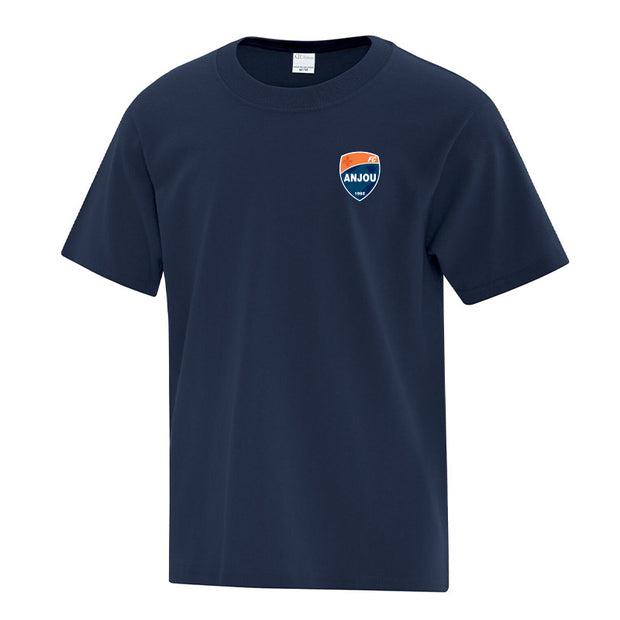 FCA - Everyday Cotton T-Shirt Youth - marine