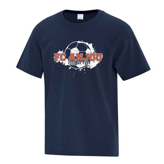 FCA - Everyday Cotton T-Shirt Youth - Navy