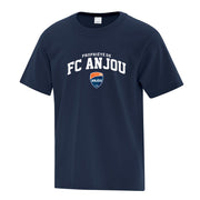 FCA - Everyday Cotton T-Shirt Youth - Navy