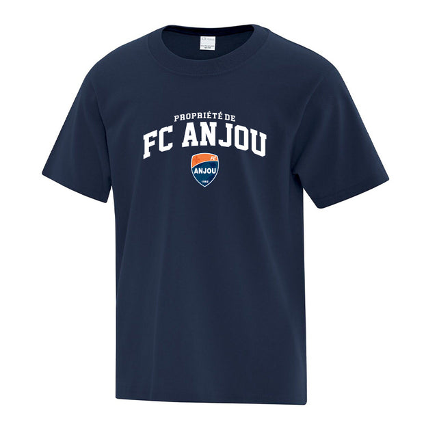 FCA - Everyday Cotton T-Shirt Youth - Navy