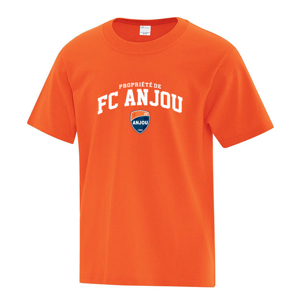 FCA - Everyday Cotton T-Shirt Youth - Orange