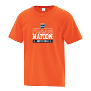 FCA - Everyday Cotton T-Shirt Youth - Orange