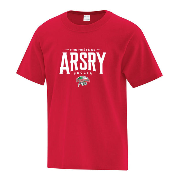 ARSRY - ATC Youth Cotton T-Shirt - RED