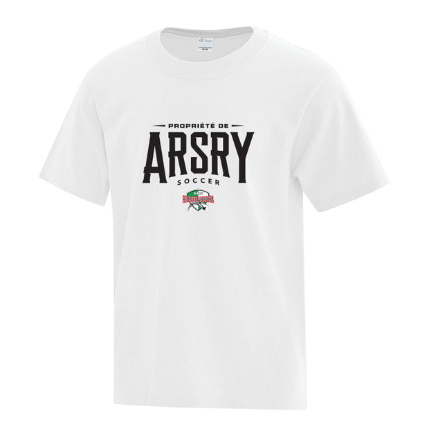 ARSRY - ATC Youth Cotton T-Shirt - WHITE