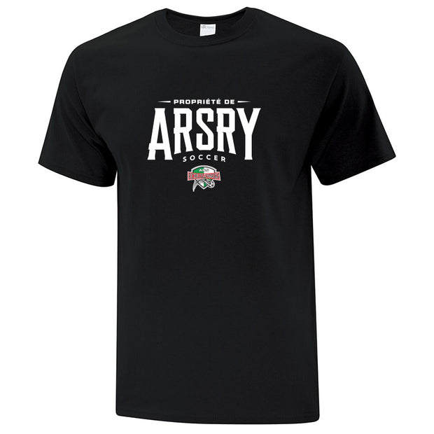 ARSRY - ATC Adult Cotton T-Shirt - BLACK