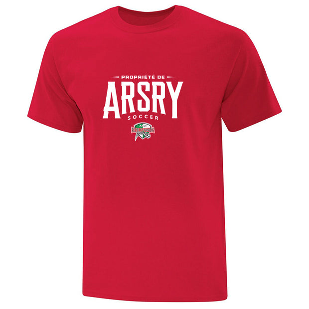 ARSRY - ATC Adult Cotton T-Shirt - RED