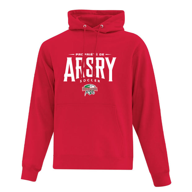 ARSRY - ATC Adult Everyday Fleece Hoodie - RED