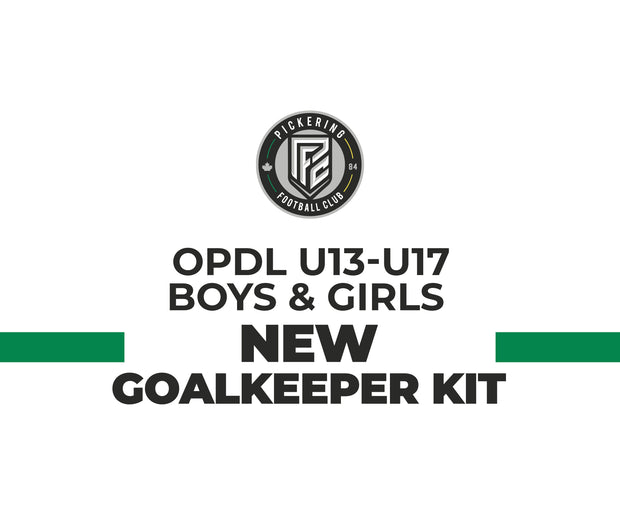 PFC OPDL U13-U17 - Boys & Girls - NEW Goalkeeper - Kit