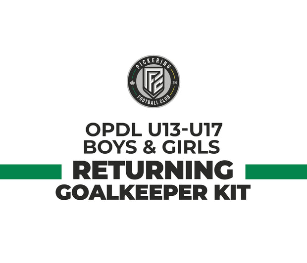 PFC OPDL U13-U17 - Boys & Girls - Returning Goalkeeper - Kit