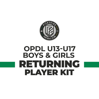 PFC OPDL U13-U17 - Boys & Girls - Returning Player Kit