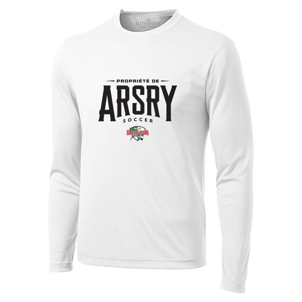 ARSRY - ATC Pro Team Adult LS Dri-fit - WHITE