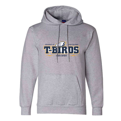 UBC - Champion Adult Powerblend Fleece Hoodie (Choose Your Sport)