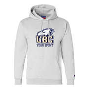 UBC - Champion Adult Powerblend Fleece Hoodie (Choose Your Sport)