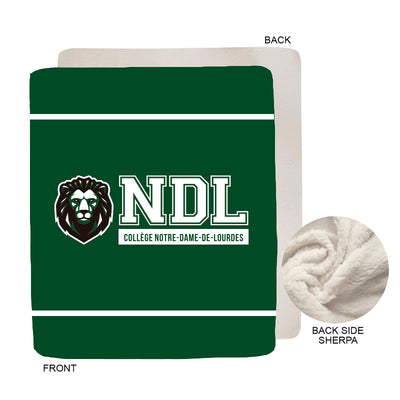 NDL - Sherpa Full Wool Mink Throw