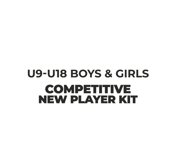 PFC - U9-U18 Boys & Girls Competitive NEW Player Kit