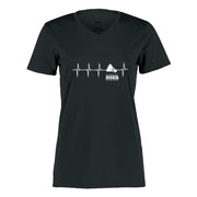 RSEQ - Chandail manches courtes 100 % polyester Femme