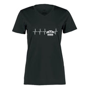 RSEQ - Chandail manches courtes 100 % polyester Femme