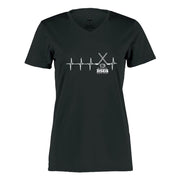 RSEQ - Chandail manches courtes 100 % polyester Femme