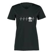 RSEQ - Chandail manches courtes 100 % polyester Femme