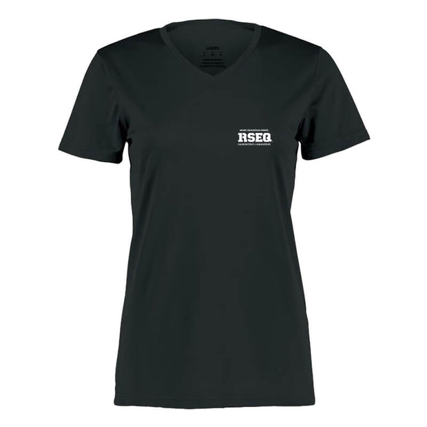 RSEQ - Chandail manches courtes 100 % polyester Femme