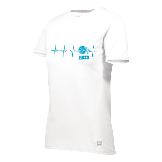 RSEQ - Chandail manches courtes 60 % coton Femme