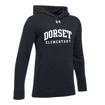 DES - Youth UA Hustle Hoody - Black
