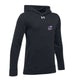 GMR - Youth Fleece Hoodie - YS / Black / Association logo left chest