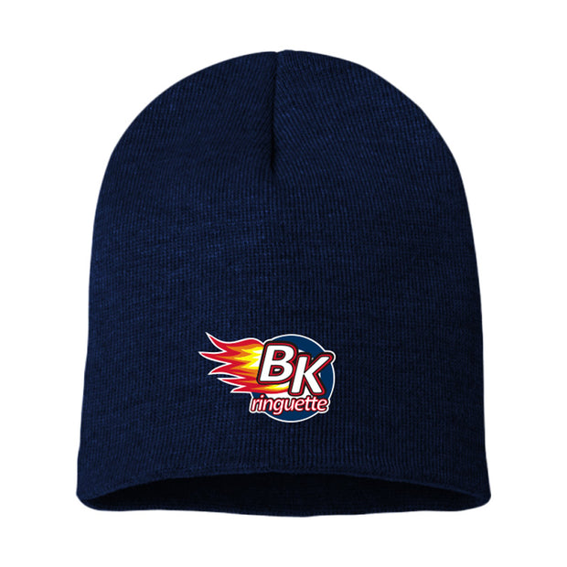 BKRA - 12" Knit Beanie with Pom-Pom